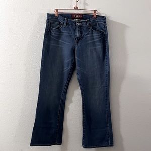 Lucky brand Sofia boot jeans - cute dark wash bootcut jeans